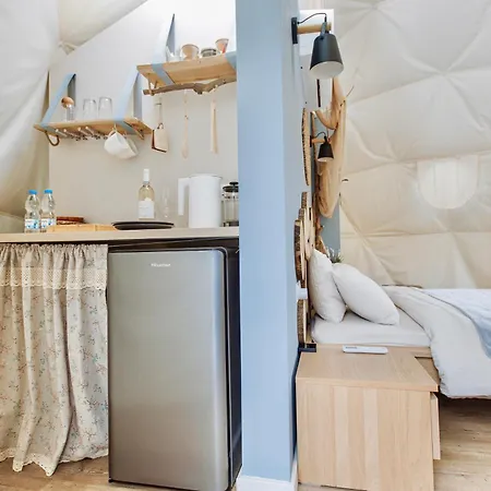 بيت خشبي Geometry Park Agios Theodoros