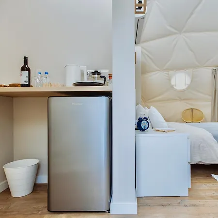 Geometry Park - Luxury Glamping & Wellness 롯지 Agios Theodoros